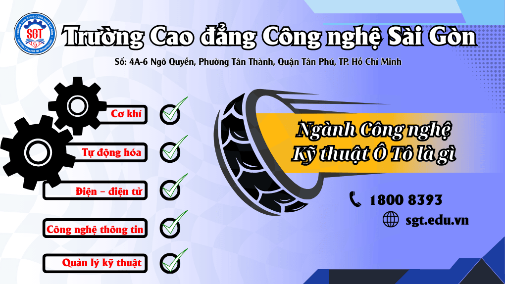 Ngành Công nghệ kỹ thuật ô tô là gì?