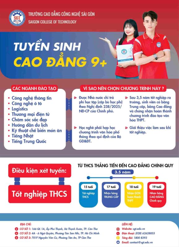 Trường Cao Đẳng Công Nghệ Sài Gòn