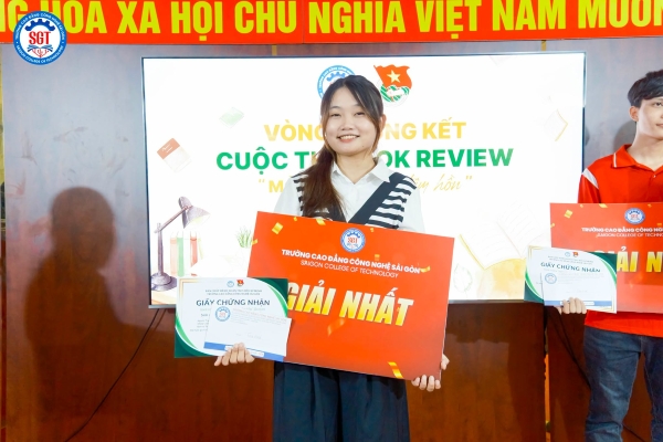 Sinh viên: Tống Hà Như Ý - ngành Truyền thông đa phương tiện tại SGT xuất sắc dành giải nhất chung cuộc