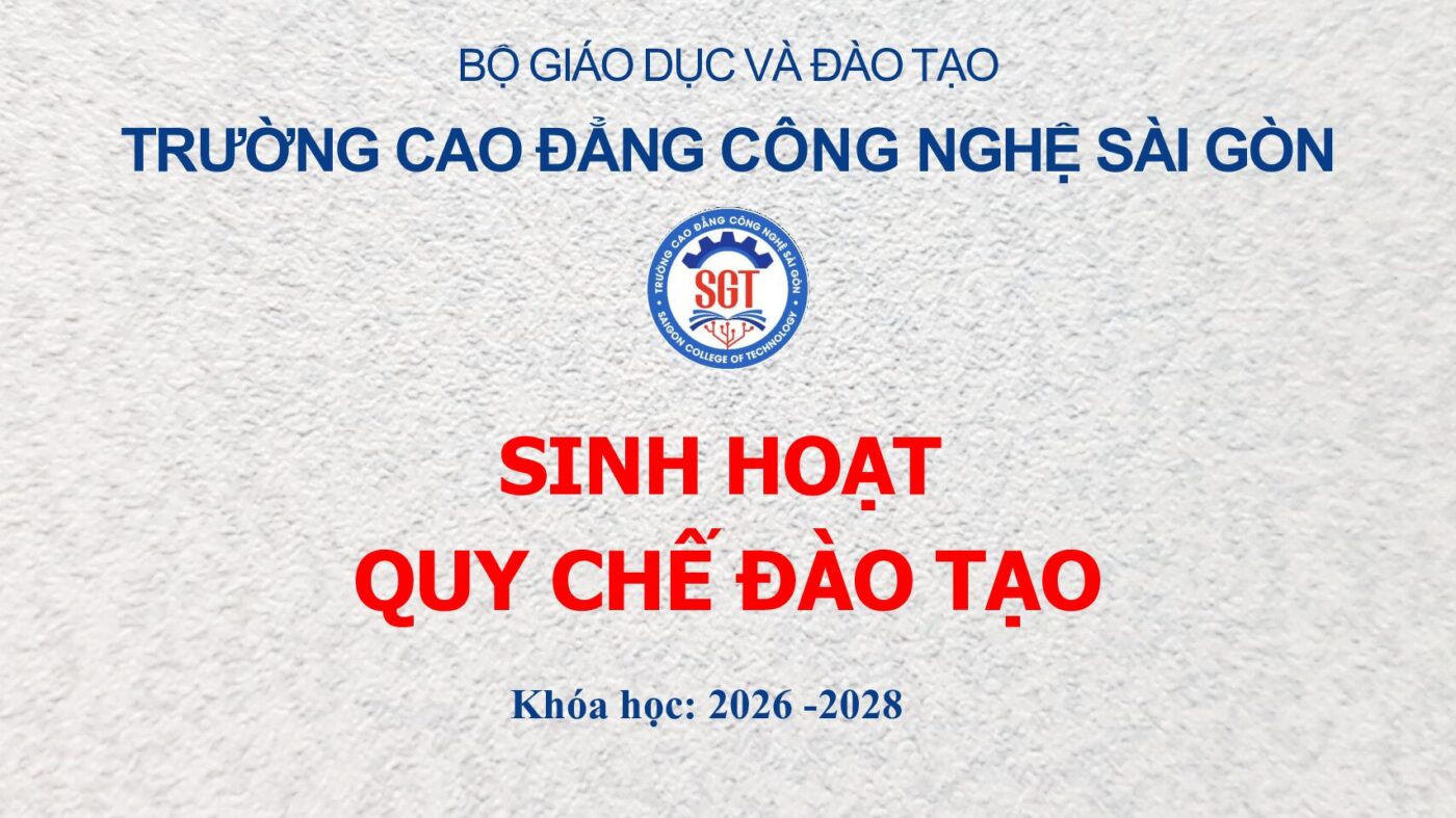 Trường Cao Đẳng Công Nghệ Sài Gòn